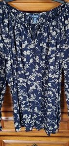 Final drop on blouse